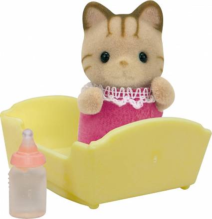 Sylvanian Families - Малыш Полосатый котёнок 